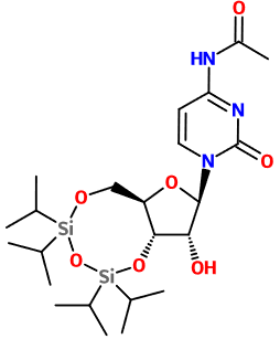MC081108 3',5'-TIPS-N4-Ac-rC (图片) MC081108 3',5'-TIPS-N4-Ac-rC